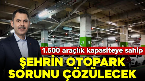 Bakan Murat Kurum duyurdu! Şehrin otopark sorunu çözülecek! 1.500 araçlık kapasiteye sahip