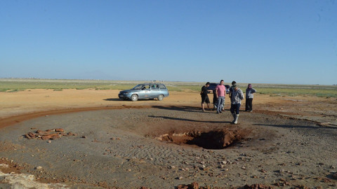 Aksaray’daki tarlada 1 yıldır süren gizemli oluşum Türkiye’de tek örnek olarak belirlendi