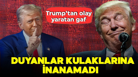 Trump’tan olay yaratan gaf! Duyanlar kulaklarına inanamadı! Ülkeleri birbirine karıştırdı