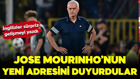 Süpriz gelişmeyi İngilizler yazdı! Jose Mourinho’nun yeni adresini duyurdular