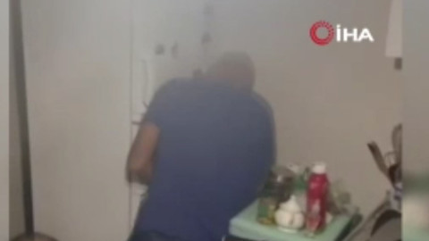 Tunceli’de evin içine giren canlı paniğe yol açtı, ekipler elleriyle yakaladı