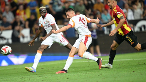 Galatasaray'da Osimhen ve Yunus'un tartışması dikkat çekti