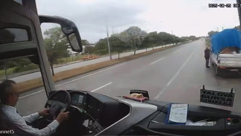 Samsun'da otobüs kazasında 2 kişi yaşamını yitirmişti: Dehşet anları kamerada