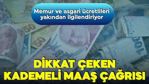 Memur ve asgari ücretlileri yakından ilgilendiriyor! Bölgesel asgari ücret ve memurlara ek tazminat talebi