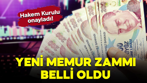 Hakem Kurulu onayladı! Memur zammı belli oldu