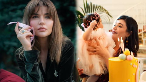 Oyuncu Gonca Vuslateri minik kızı Asya Mone’nin son halini Instagram’dan yayınladı