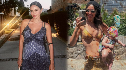 Zeynep Sever Demirel doğumda aldığı kiloları verdi! Kızıyla spora başladı