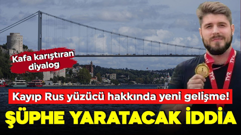 Kayıp Rus yüzücü hakkında şüphe yaratacak iddia!