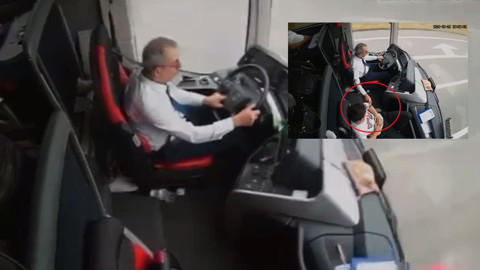 2 kişi feci şekilde can vermişti! Yolcu otobüsünün korkunç kazası kamerada: Şoförün o hareketi dikkat çekti