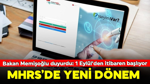 MHRS'de yeni dönem! Pilot uygulama 1 Eylül'de başlıyor!