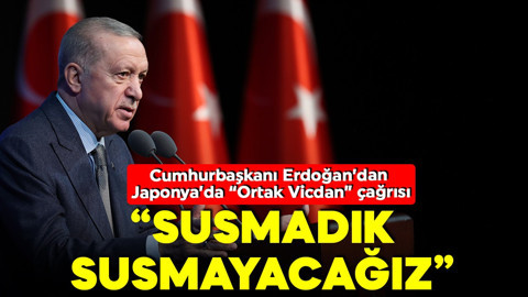 Cumhurbaşkanı Erdoğan Japon gazetesine yazdı: Susmadık, susmayacağız!