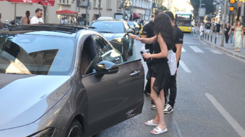 Yeni imajıyla dikkat çeken Cemre Baysel, milyonluk aracıyla Nişantaşı’nda objektiflere yakalandı