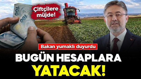 Bakan Yumaklı müjdeli haberi duyurdu: Çiftçilerin beklediği ödeme hesaplara yatırılıyor