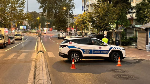 İstanbul'da bazı yollar trafiğe kapatıldı