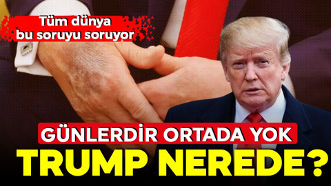 Sosyal medya bu iddia ile çalkalanıyor! Tüm dünya aynı soruyor: Donald Trump nerede?