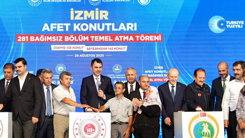 Bakan Kurum verdiği sözü tuttu! Temeli birlikte attılar: En büyük kazancımız milletimizin duası!