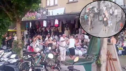 Turistler ve esnaf birbirine girdi: İngilizler otele sığındı!