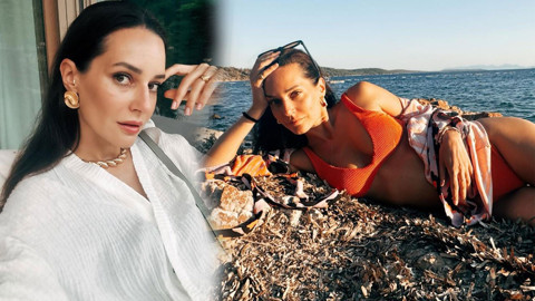 Sedef Avcı'dan fırtınalar estiren tatil paylaşımı! Bikinisiyle sere serpe uzandı, fit vücudu dikkat çekti