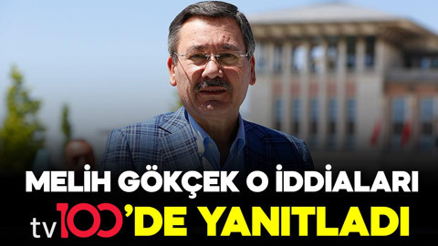 Eski ABB Başkanı Melih Gökçek o iddiaları tv100’de yanıtladı