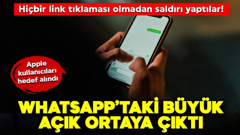 Apple kullanıcıları hedefteydi! WhatsApp'taki büyük açık ortaya çıktı! Hiçbir link tıklaması olmadan saldırı yaptılar!