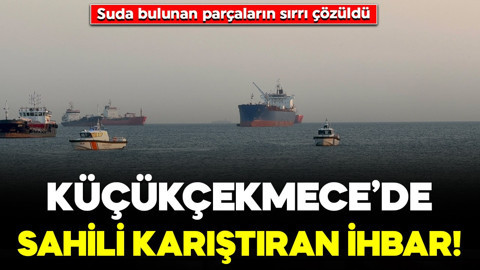 Küçükçekmece’de sahili karıştıran ihbar! Gerçek çok başka çıktı