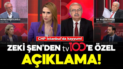 CHP İstanbul’da kayyum! Göreve atanan Zeki Şen’den tv100’e özel açıklama