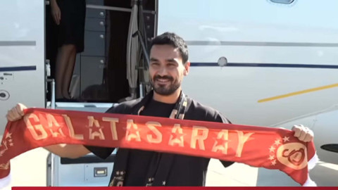Galatasaray’ın yeni transferi İlkay Gündoğan, İstanbul’a geldi