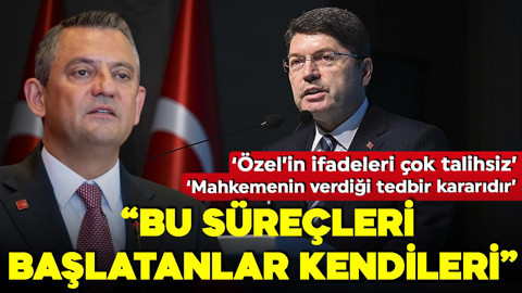Bakan Tunç'tan CHP'nin iptal edilen İstanbul kongresi ile ilgili açıklama: Bu süreçleri başlatanlar kendileri