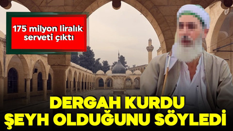 Diyarbakır'da 'sahte şeyh' skandalı!  Hayatı boyunca çalışmadı, 175 milyonluk serveti var!