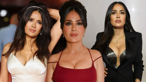Salma Hayek yeni yaşını bikinili pozuyla kutladı! Kusursuz fiziğini gözler önüne serdi! Kim der ki 59 yaşında