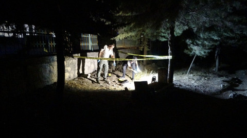 Mezarlıkta korku yaratan olay: Kanlar içinde bulundu!