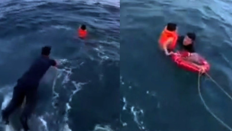 Denizde dehşet anları: 6 yaşındaki çocuk bin 200 metre sürüklendi