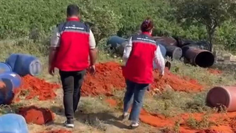 Hatay'da salça denetimi; 6 ton domates posası imha edildi