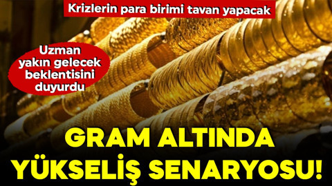 Gram altında yükseliş senaryosu! Krizlerin para birimi tavan yapacak