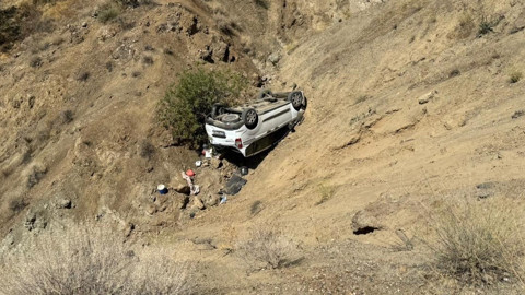 Adıyaman'da feci kaza! Otomobil uçuruma yuvarlandı: Ölü ve yaralılar var