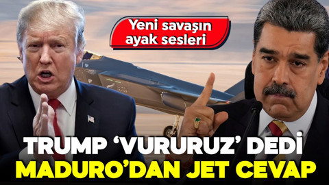 ABD-Venezuela geriliminde tansiyon zirveye çıktı! Trump 'Vururuz' dedi, Maduro rest çekti!