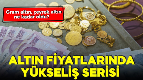 Altında rekor serisi sürüyor! 7 Eylül gram altın, çeyrek altın ne kadar oldu? İşte güncel fiyatlar
