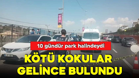 10 gündür park halindeydi! Cansız bedeni bulundu