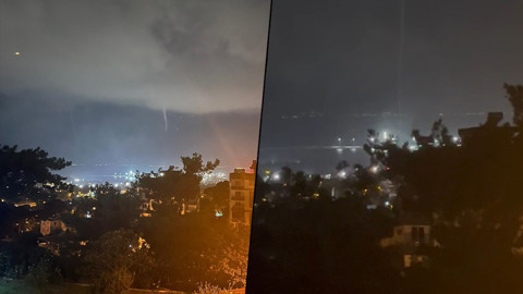 Hatay'da korku yaratan anlar: Kameralara böyle yansıdı