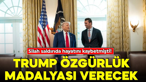 Silahlı saldırıda hayatını kaybetmişti! Trump, Özgürlük Madalyası vereceğini duyurdu