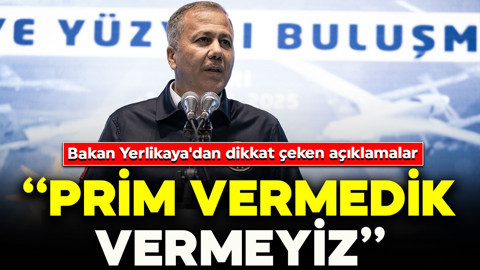 Bakan Yerlikaya'dan dikkat çeken açıklamalar: Ülkemizi yurt dışına şikayet eden söylemlere prim vermedik, vermeyiz