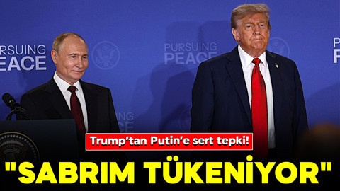 Trump’tan Putin’e sert tepki! "Sabrım tükeniyor"