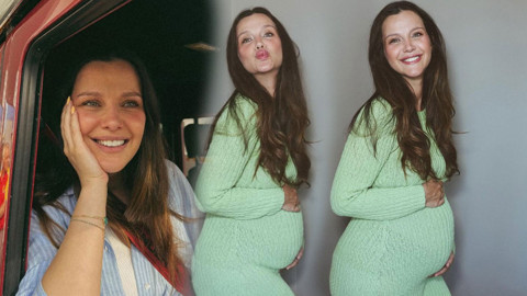 Anne olmak için gün sayıyor! Oyuncu İrem Helvacıoğlu'ndan karnı burnunda pozlar