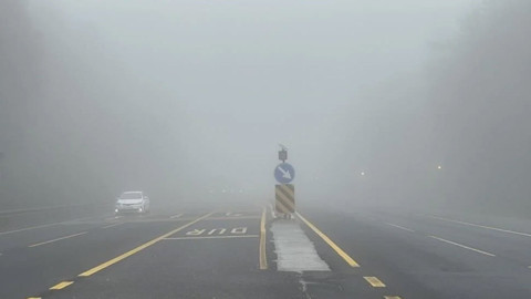 Sürücüler dikkat! Bolu Dağı sisle kaplandı, görüş mesafesi 20 metreye düştü
