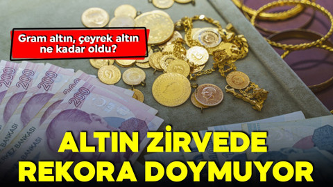 Altın fiyatlarında yeni rekor!  16 Eylül gram altın, çeyrek altın, cumhuriyet altını ne kadar oldu? İşte güncel fiyatlar
