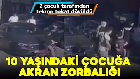 Kağıthane'de dehşet! 10 yaşındaki çocuğa akran zorbalığı! Bisikletini vermedi, tekme tokat dayak yedi
