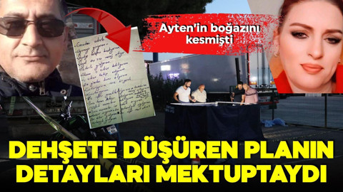Antalya'da korkunç cinayet! 3 gün takip edip eski eşini öldürdü! Dehşete düşüren planın detayları mektupta yazılıydı