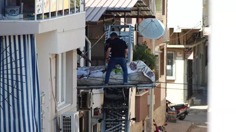 310 kilo olan Barış kalbine yenildi: Cenazesi evinden böyle çıkarıldı