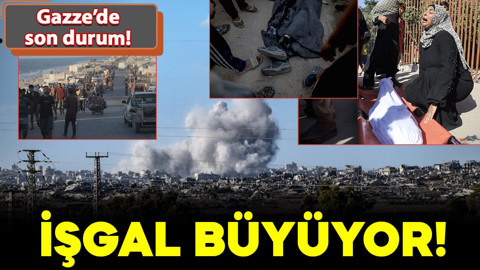 İsrail'den Gazze'ye topyekün işgal! Saldırıların şiddeti arttı: İşte son durum