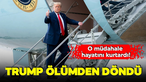 Donald Trump ölümden döndü! O müdahale hayatını kurtardı